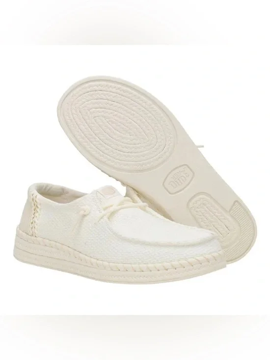 (Sold)Womens Hey Dude Hey duWendy Espadrille Woven sneakers size 9 - Picture 6 of 7